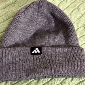 ADIDAS GREY PERFORMANCE BEANIE DOUBLE LAYER FOR WARMTH BRAND NEW SEE PICS